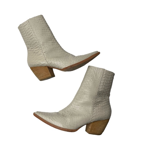 Matisse | Caty Boot in Ivory Snake 8 - Picture 2 of 14